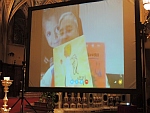 10/01/2016 - Gorizia, incontro di preghiera davanti al Presepe - Collegamento con Betlemme