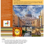 Pellegrinaggio Giubilare 2025 dell'OFS a Roma - Locandina