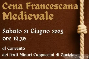 Cena francescana medievale 21/06/2025 - logo